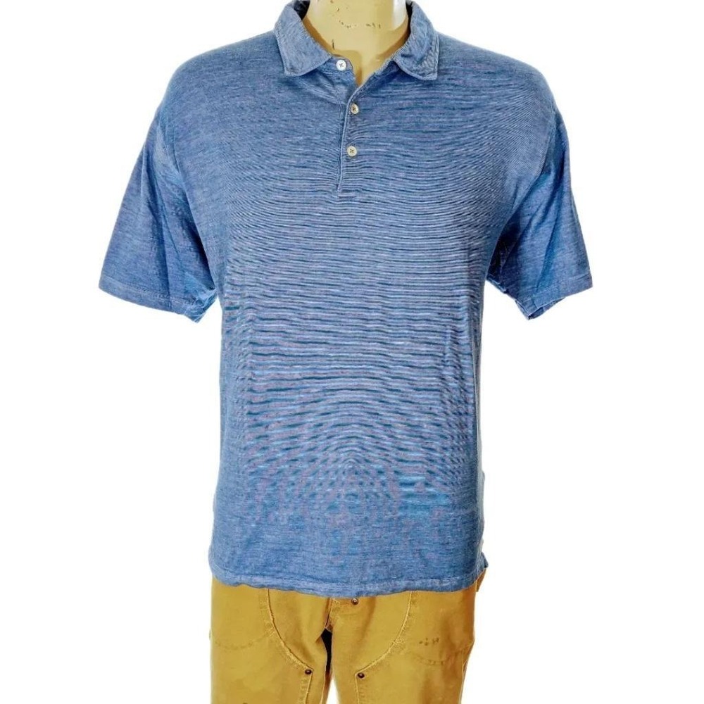 Peter Millar Collection Polo Shirt Short Sleeve Cotton Modal Blend Sz 2XL EUC